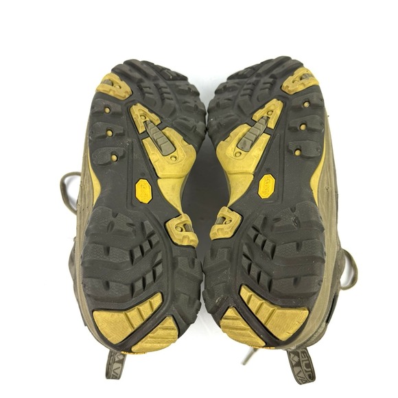 Vasque Breeze Low Hiking Shoe 7.5 Gore Tex Hiking Brown Gray Vibram Womens - Picture 9 of 13